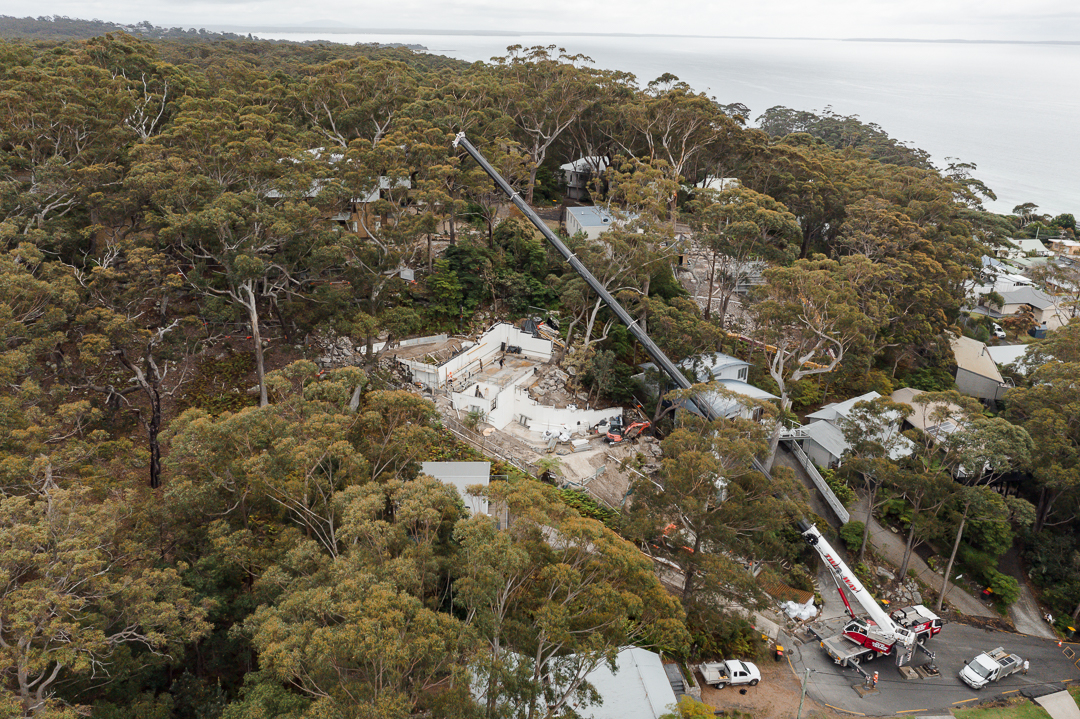 New Home Build in Hyams Beach, South Coast NSW